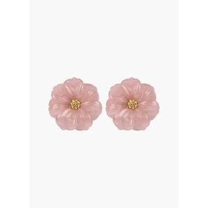 NEW JENNIFER BEHR women's wynne earrings in rose quartz